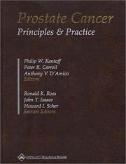 Cover of: Prostate Cancer: Principles and Practice