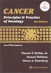 Cover of: Cancer: Principles and Practice of Oncology Single Volume (Book with CD-ROM)