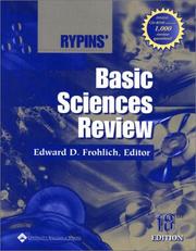 Cover of: The Rypins' Basic Sciences Review