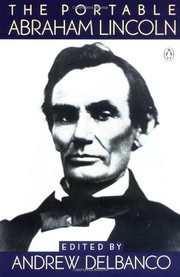 Cover of: The Portable Abraham Lincoln (Viking Portable Library)