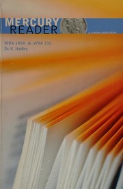 Cover of: Mercury Reader, WRA 195H & WRA 150 by 