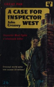 A Case for Inspector West by John Creasey