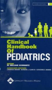 Clinical handbook of pediatrics