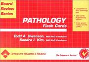 Cover of: BRS pathology flash cards