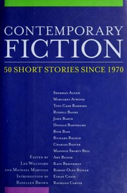 Cover of: Contemporary Fiction: 50 Short Stories Since 1970