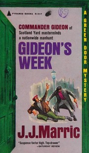 Cover of: Gideon's Week by 