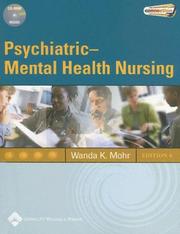 Psychiatric mental health nursing