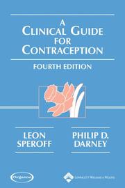 Cover of: A clinical guide for contraception