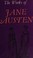 Cover of: The works of Jane Austen