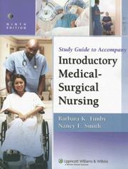 Study guide to accompany Introductory medical-surgical nursing