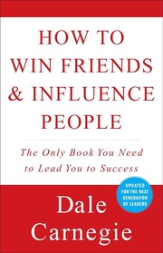 Cover of: How to win friends and influence people by 