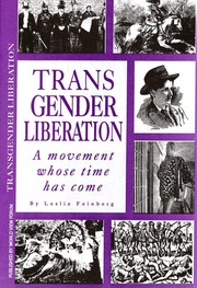 Cover of: Transgender Liberation: A Movement Whose Time Has Come