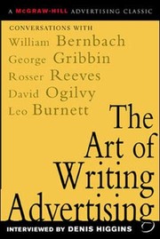 Cover of: Art of Writing Advertising