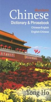 Cover of: Chinese-English/English-Chinese Dictionary & Phrasebook