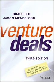 Cover of: Venture deals by Brad Feld