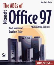The ABCs of Microsoft Office 97 Professional Edition by Guy Hart-Davis