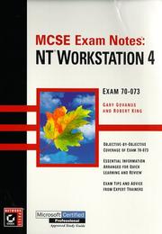 MCSE exam notes by Gary Govanus