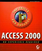 Cover of: Access 2000: no experience required