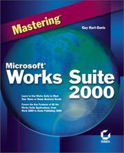 Mastering Microsoft Works Suite 2000