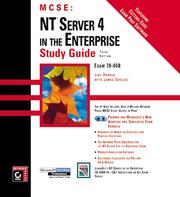 MCSE NT Server 4 in the Enterprise study guide