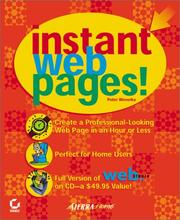 Cover of: Instant Web Pages!