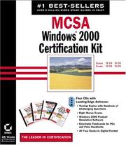 Cover of: MCSA: Windows 2000 Certification Kit