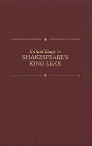 Critical essays on Shakespeare's King Lear