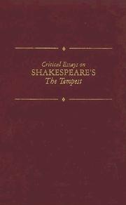 Critical essays on Shakespeare's The tempest