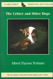 The critter and other dogs by Albert Payson Terhune