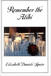 Cover of: Remember the alibi