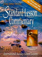 Cover of: Standard Lesson Commentary 1999-2000: International Sunday School Lessons : King James Version (Standard Lesson Commentary)