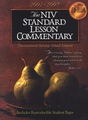 Cover of: Standard Lesson Commentary 2001-2002: International Sunday School Lessons Niv Version (Standard Lesson Commentary: NIV