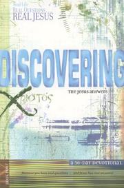 Cover of: Discovering the Jesus Answers (Real Life-- Real Questions-- Real Jesus)