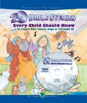 Cover of: 20 Bible stories every child should know