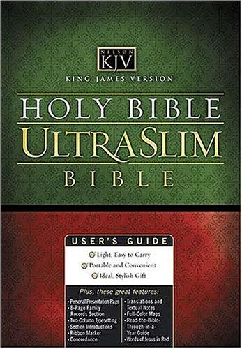 The Kjv Slimline Bible Thomas Nelson