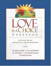 Cover of: Love is a choice workbook