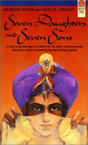 Cover of: Seven Daughters and Seven Sons by Barbara Cohen