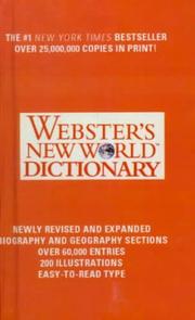 Cover of: Webster's New World Dictionary