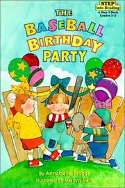 Cover of: The Baseball Birthday Party