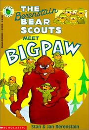 Cover of: Berenstain Bear Scouts Meet Bigpaw (Berenstain Bear Scouts)