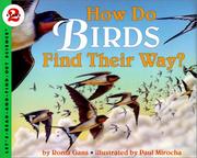 Cover of: How Do Birds Find Their Way?