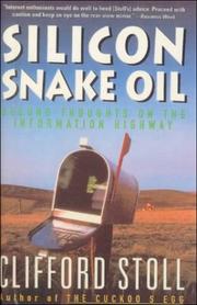 Cover of: Silicon Snake Oil: Second Thoughts on the Information Highway