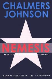 Cover of: Nemesis: The Last Days of the American Republic