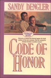 Cover of: Code of honor by Sandy Dengler