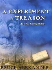 Cover of: An Experiment in Treason (Sir John Fielding #9)