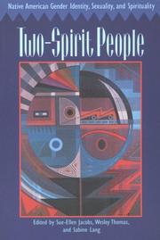 Cover of: Two-Spirit People: Native American Gender Identity, Sexuality, and Spirituality