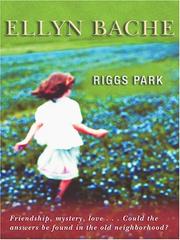 Cover of: Riggs Park
