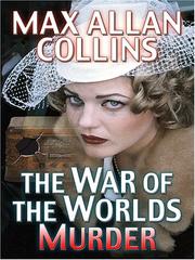 The War of the worlds murder by Max Allan Collins