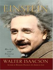 Cover of: Einstein: His Life and Universe (Thorndike Press Large Print Nonfiction Series)