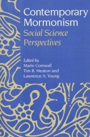 Cover of: Contemporary Mormonism: SOCIAL SCIENCE PERSPECTIVES
